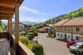 Blick vom Balkon - „Attraktive 2-Zimmer-Wohnung mit Balkon in Hammer bei Siegsdorf, zu verkaufen“